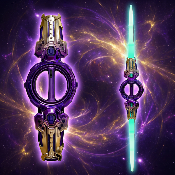 SparkBlade™ Dual-Spin LED Lightsaber