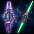 SparkBlade™ Dual-Spin LED Lightsaber